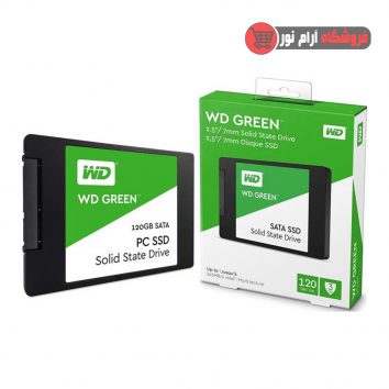 هارد SSD وسترن دیجیتال مدل GREEN WDS120G1G0A ظرفیت 120 گیگابایت